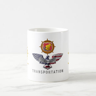 Veteraan Gepersonaliseerd Eagle, transportkorps Koffiemok