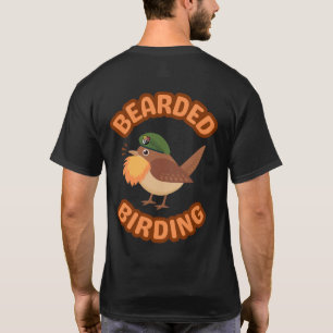 Veteraan Groene Baret Bearded Bird T-shirt