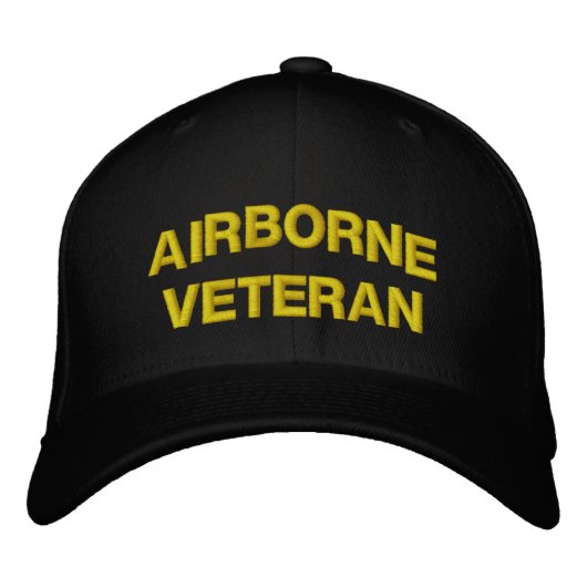 VETERAAN IN DE LUCHT GEBORDUURDE PET (Voorkant)