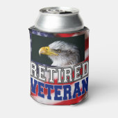 Veteraan in ruste blikjeskoeler (Blikje Achterkant)