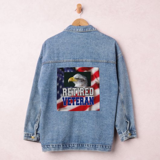 Veteraan in ruste denim jacket (Hangar)