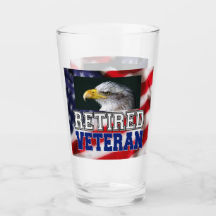 Veteraan in ruste glas