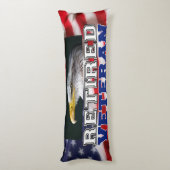 Veteraan in ruste lichaamskussen (Achterkant (Verticaal))