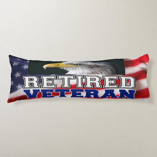 Veteraan in ruste lichaamskussen (Voorkant)