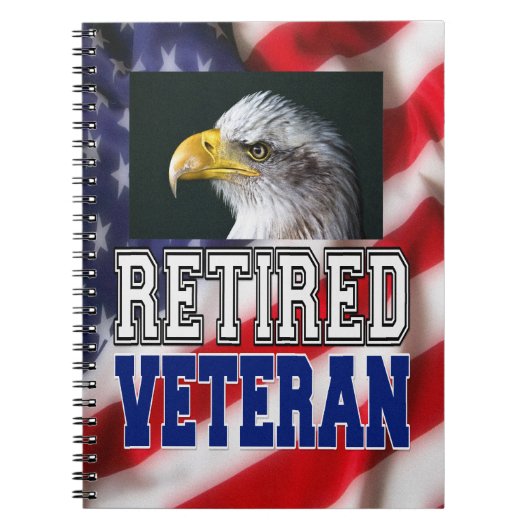Veteraan in ruste notitieboek (Voorkant)
