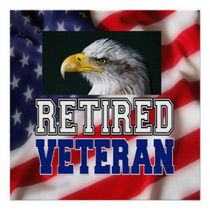 Veteraan in ruste perfect poster