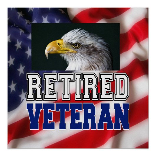 Veteraan in ruste perfect poster (Voorkant)