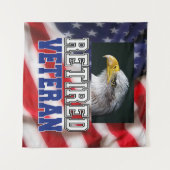 Veteraan in ruste wandkleed (Voorkant (horizontaal))