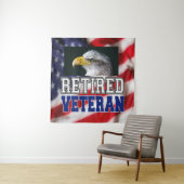 Veteraan in ruste wandkleed (In situ)