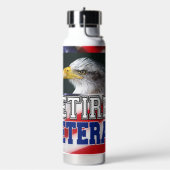 Veteraan in ruste waterfles (Links)