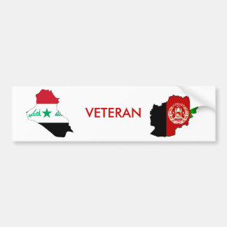 Veteraan Irak en Afghanistan Bumpersticker