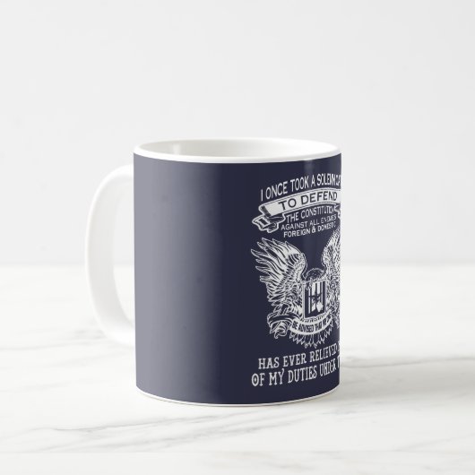 Veteraan Koffiemok (Voorkant links)