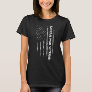 Veteraan Koreaanse Oorlog Veteraan Amerikaanse V T-shirt