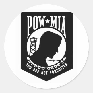 Veteraan/krijgsmacht Ronde Sticker