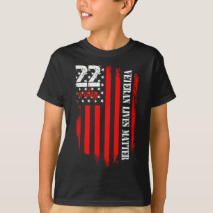Veteraan Leeft Zelfmoord Bewustzijn PTSS Veteraan  T-shirt