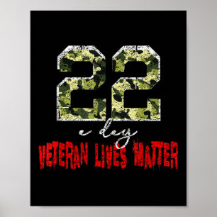 Veteraan leeft zelfmoordbewustzijn veteraan 22 per poster