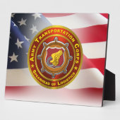 Veteraan Legertransportkorps Fotoplaat (Zijkant)