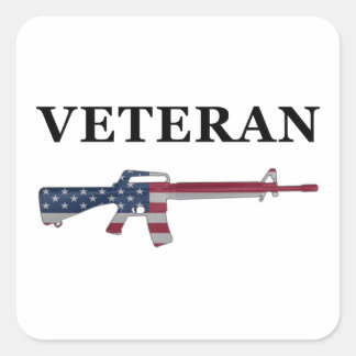 Veteraan M16 Sticker