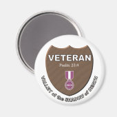 Veteraan. Magneet (Voorkant / Achterkant)