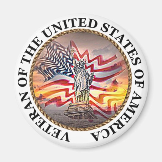 Veteraan Magneet (Voorkant)