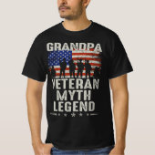 veteraan mythe legende t-shirt (Voorkant)
