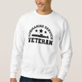 Veteraan onderzeese dienst - militair ontwerp trui (Voorkant)