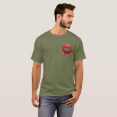 Veteraan Parachutist T-shirt (Voorkant volledig)