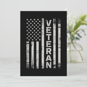 Veteraan Patriottische Amerikaanse Leger Vlag Amer Kaart