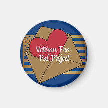 Veteraan Pen Pal Magnet