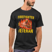 Veteraan Retiree Remoe Retirement Fir T-shirt (Voorkant)
