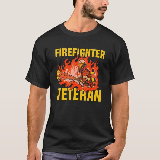 Veteraan Retiree Remoe Retirement Fir T-shirt (Voorkant)
