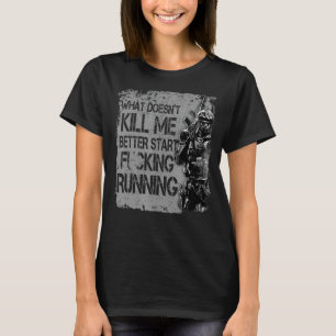 Veteraan Shirt Wat me niet doodt, kan beter beginn