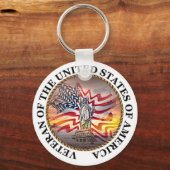 Veteraan Sleutelhanger (Voorkant)