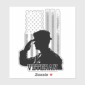 Veteraan Sticker (Vel)