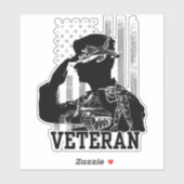 Veteraan Sticker (Vel)