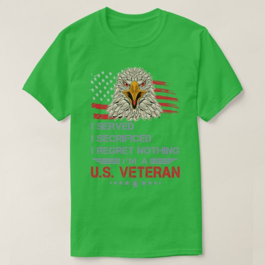 veteraan t-shirt (Design voorkant)