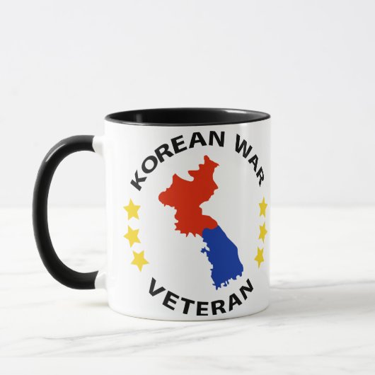 Veteraan uit de Koreaanse Oorlog Mok (Links)
