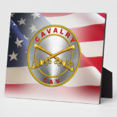 Veteraan van Cavalry "CAV Trooper" Fotoplaat (Zijkant)