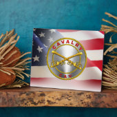 Veteraan van Cavalry "CAV Trooper" Fotoplaat (Zijkant)