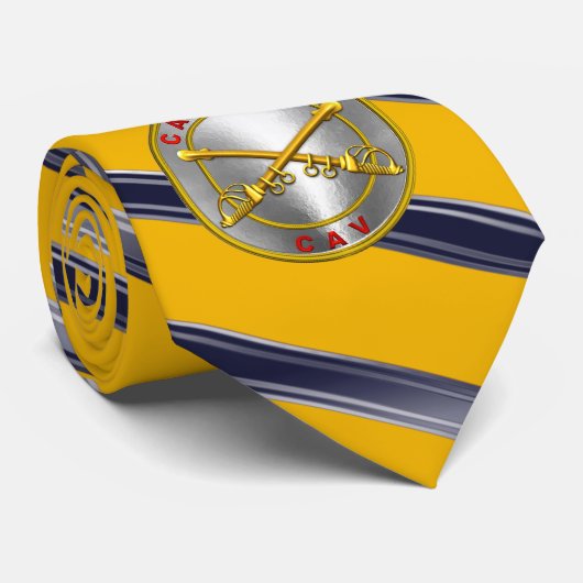 Veteraan van Cavalry "CAV Trooper" Stropdas (Opgerold)