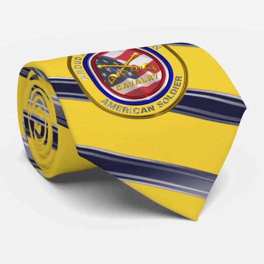 Veteraan van Cavalry "CAV Trooper" Stropdas (Opgerold)