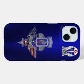 Veteraan van de 173rd Airborne Brigade Case-Mate iPhone Case (Achterkant (horizontaal))