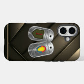 Veteraan van de 1e Infanteriedivisie Case-Mate iPhone Case (Achterkant (horizontaal))