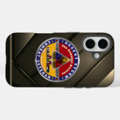 Veteraan van de 2e Gepantserde Divisie Desert Stor Case-Mate iPhone Case (Achterkant (horizontaal))