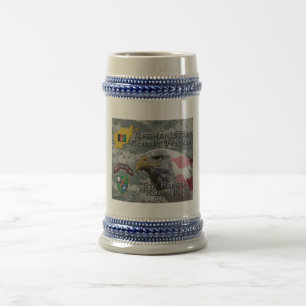 Veteraan van de Afghaanse strijd 75e Ranger Regime Bierpul
