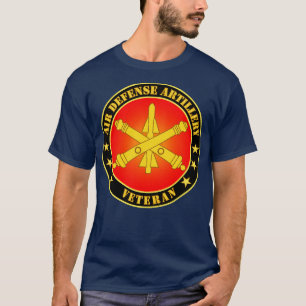 Veteraan van de Artillerie Luchtdefensie T-shirt