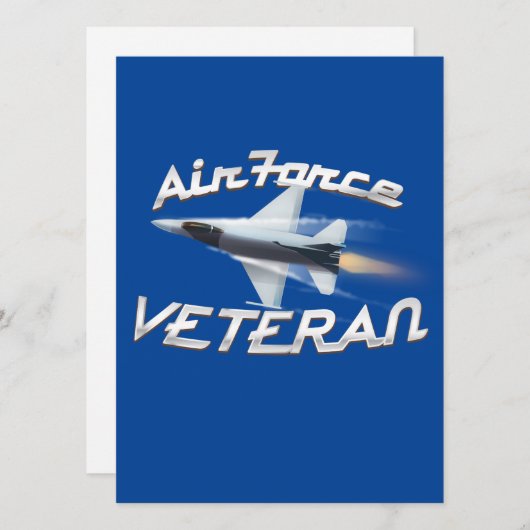 Veteraan van de luchtmacht (Voorkant / Achterkant)