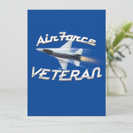 Veteraan van de luchtmacht (Staand voorkant)