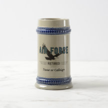 Veteraan van de luchtmacht in ruste