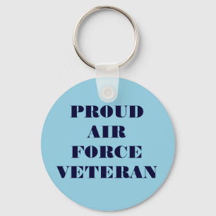 Veteraan van de luchtmacht Sleutelhanger Proud